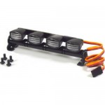 [DETAILS TECH] ( Ǽ) LED Square Roof Light 4 Spotlight for RC Cars