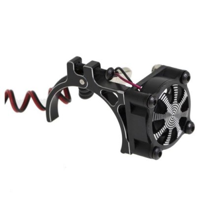 [˾ũ] DTEF03009A [DETAILS TECH] 36mm Alu RC Car Motor Cooling Fan with Heatsink 603030MM (Black)