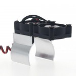 [DETAILS TECH] (1:10  Ʈũ ) 36mm Alu RC Car Double Motor Cooling Fan with Heatsink