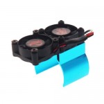 [DETAILS TECH] (1:10  Ʈũ ) 36mm Alu RC Car Double Motor Cooling Fan with Heatsink