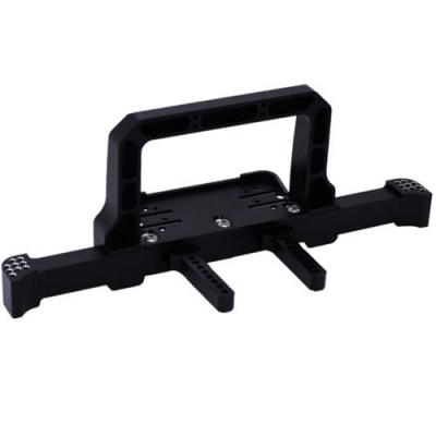 [˾ũ] DTUP04001 [DETAILS TECH] Aluminum Front Bumper Set w/ Winch Plate Style C -Black for (TRX-4)