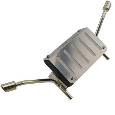 [˾ũ] DTUP02066 [DETAILS TECH] (TRX-4 ɼƮ) Metal Oil Tank and Exhaust Pipe For TRX-4 - Silver
