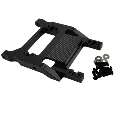 [˾ũ] DTUP02036A [DETAILS TECH] (TRX-4 ɼƮ) Aluminum Servo Mount Set Style B for (TRX-4) Black