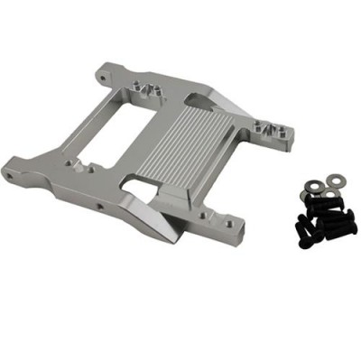 [˾ũ] DTUP02036B [DETAILS TECH] (TRX-4 ɼƮ) Aluminum Servo Mount Set Style B for (TRX-4) Silver