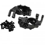 [DETAILS TECH] (TRX-4 ɼƮ) Aluminum Front Steering Knuckle Set Black