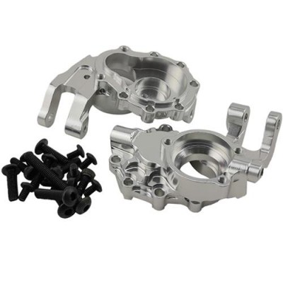 [˾ũ] DTUP02037B [DETAILS TECH] (TRX-4 ɼƮ) Aluminum Front Steering Knuckle Set Silver