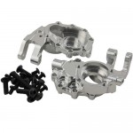[DETAILS TECH] (TRX-4 ɼƮ) Aluminum Front Steering Knuckle Set Silver
