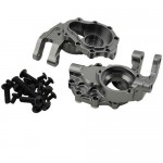 [DETAILS TECH] (TRX-4 ɼƮ) Aluminum Front Steering Knuckle Set Ti-Color