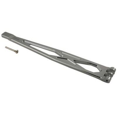 [˾ũ] DTUP02040B [DETAILS TECH] (TRX-4 ɼƮ) Aluminum Battery Hold-Down Lock Plate for (TRX-4) Silver