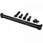 [DETAILS TECH] (TRX-4 ɼƮ) Aluminum Rear Bumper Set Style B -Black for (TRX-4)