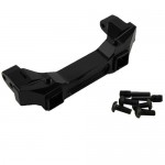 [DETAILS TECH] (TRX-4 ɼƮ) Aluminum Front Bumper Mount for (TRX-4) / Black