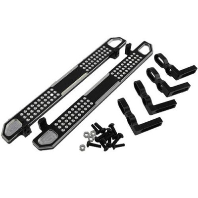 [˾ũ] DTUP02026 [DETAILS TECH] (TRX-4 ɼƮ) Aluminum Left and Right Floor Pans Set -Black for (TRX-4) Pedal / Footboard