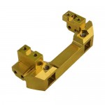 [DETAILS TECH] (TRX-4 ɼƮ) Brass Front Bumper w/ Servo Mount for TRX-4