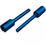 [DETAILS TECH] (Ÿ̾ ɼƮ TT01 / TT02) Aluminum Center Drive Shaft For TT02 TT02B #TT02-016BU (Blue Color)