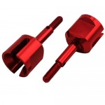 [DETAILS TECH] (Ÿ̾ ɼƮ TT01 / TT02) Aluminum Drive Shaft - Long for TT01/ TT01E #TT-022BU (Red Color)