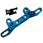 [DETAILS TECH] (Ÿ̾ ɼƮ TT02) Front/Rear Aluminum Shock Tower - Blue Color