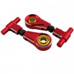 [DETAILS TECH] (Ÿ̾ ɼƮ TT02) Aluminum Adjustable Front Upper Arm Set