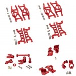 [DETAILS TECH] 1/10 Traxxas MAXX Aluminum Whole Car Upgrading Parts Set (Red)