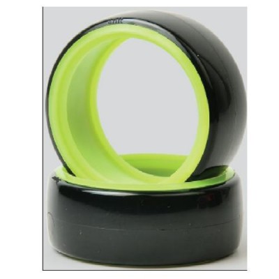 [˾ũ] DTPA03004B [DETAILS TECH] (4PC, Ѵ) 1/10 Double Color Drift Tire 4pcs/set (Black Green)