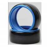 [DETAILS TECH] (4PC, Ѵ) 1/10 Double Color Drift Tire 4pcs/set (Black Blue)