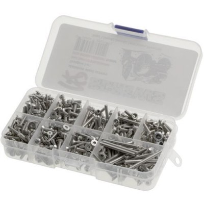 [˾ũ] DTEL03010 [DETAILS TECH] Stainless Steel Screw Set Box for TRAXXAS 1/10 MAXX 315pcs