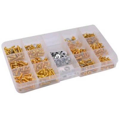 [˾ũ] DTEL03008 [DETAILS TECH] Stainless Steel Screw Set Box for RC CAR total 330pcs