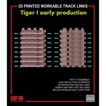 [RFM] CRM2029 1/35 Tiger I Early Prodution 3D Printed Workable Track Links - ���� ������