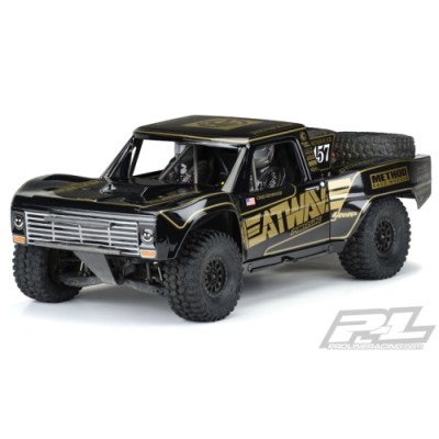 [˾ũ] PRO354718 [PROLINE-RACING] 2020-NEW AP3547-18 Pre-Painted / Pre-Cut 1967 Ford F-100 Race Truck Heatwave Edition (Black)