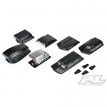 [PROLINE-RACING] AP6368 No Prep Drag Racing Optional Hood Scoops and Blowers (Clear)