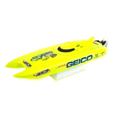 �˾���ũ PRB08019 [PROBOAT] Miss Geico 17-inch RTR Brushed Catamaran Boat ������ ����