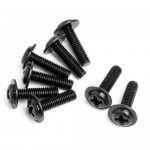[MAVERICK] #MV22126 - Domed Head Disc Screw M3x10 (8Pcs)