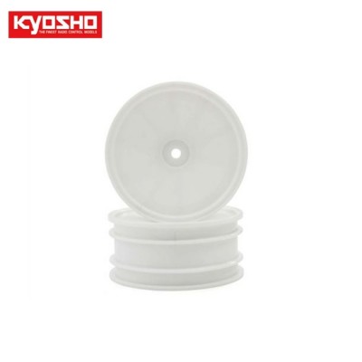 �˾���ũ KYOTH247W [KYOSHO] 2.2 Dish Wheel(Front/White/2pcs)
