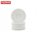 [KYOSHO] 2.2 Dish Wheel(Front/White/2pcs)