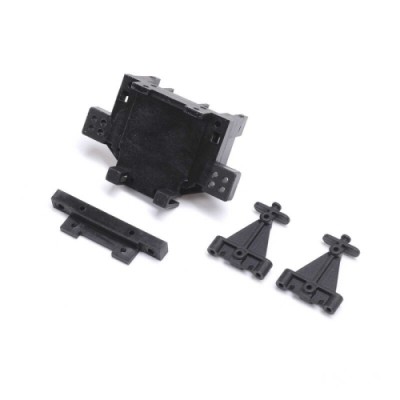 �˾���ũ LOS211028 [TEAM LOSI] Rear Bulkhead, Toe Block, Link Mount: Mini JRX2