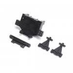 [TEAM LOSI] Rear Bulkhead, Toe Block, Link Mount: Mini JRX2