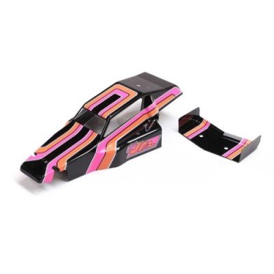 �˾���ũ LOS210027 [TEAM LOSI] Body & Wing, Black: Mini JRX2