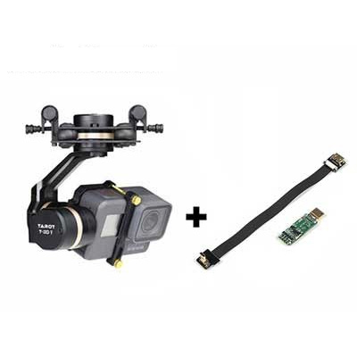 [�˾���ũ] TL3T05P [TAROT] GoPRO T3D-V Gimbal for Hero5/6/7(w/HDMI to AV Converter Set)