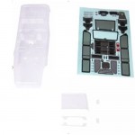 [Traction Hobby] Clear body set with sticker(CRAGSMAN&Founder)