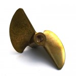 [TFL] Boat Prop 2B 48mm x 4.76mm Metal (4814221)