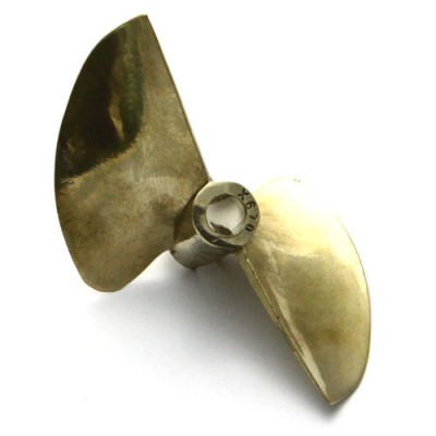 �˾���ũ  [TFL] Boat Prop 2B 70mm x 6.35mm x 1.6 Pitch Metal (5B23*70)