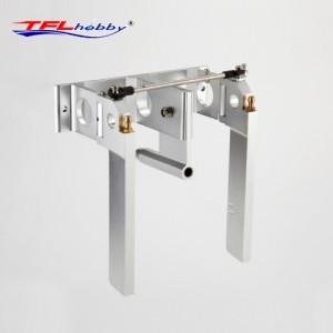 [TFL] Double Rudder With Water Entrance 5mm Lenght 140mm (502B50)