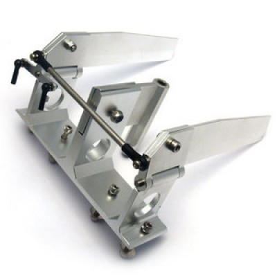 �˾���ũ  [TFL] Double Rudder Without Water Entrance 5mm Lenght 140mm (502B51)