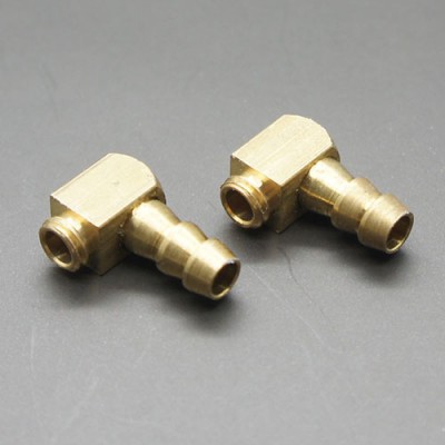 ¾Ë¾¾¹ðÅ© 90 Degree Water Tube Connector M6 thread 2pcs (521B96)
