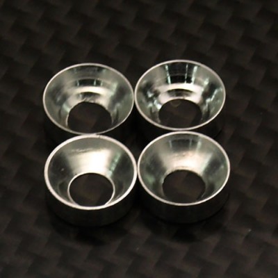 [˾ũ]  [TFL] Aluminum Cone Washer 4mm 4pcs (512B66)