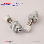 [TFL] Push Button Latch Locks Lenght 42mm 2pcs (530B32)