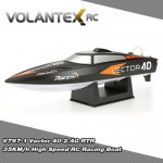 Volantex Vector 40 Brushless RC Boat (Black) - Ʈ
