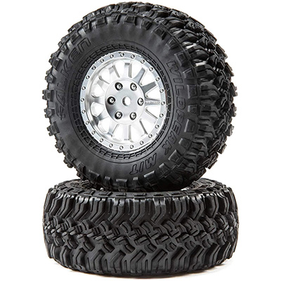 �˾���ũ LOS43027 [TEAM LOSI] Method Wheel w/Falken Tire, Satin: Tenacity Pro