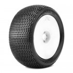 [JETKO] (ֻ ̽ Ÿ̾, ݴ) BLOCK IN:1/8 Truggy Super Soft White Rim (2pcs)