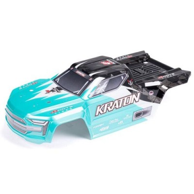 [�˾���ũ] ARA402321 [ARRMA] 1/10 Painted Body, Teal/Black: KRATON 4X4 BLX