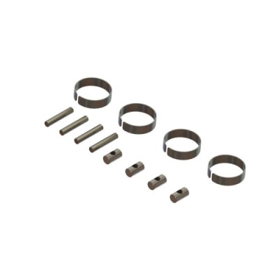 [�˾���ũ] ARA311150 [ARRMA] ARA311150 CVD DRIVESHAFT METAL FITTINGS (2)